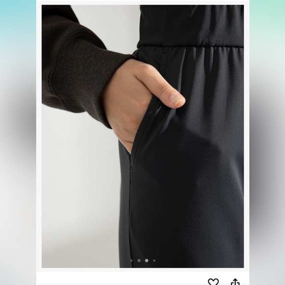 NWT AJISAI Petite Large Women's Joggers Travel Pants with Pockets - Picture 5 of 8